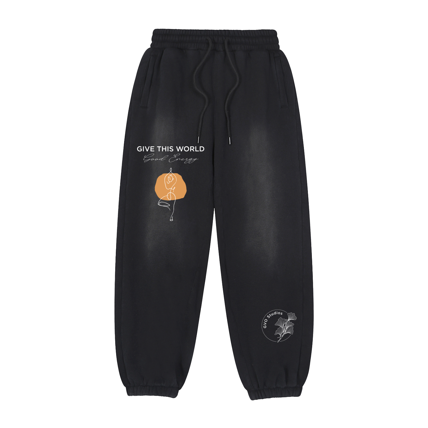 Vintage Washed Fleece Jogger Sweatpants