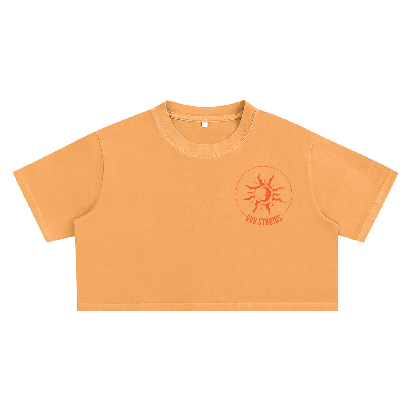Snow Washed Crop Top