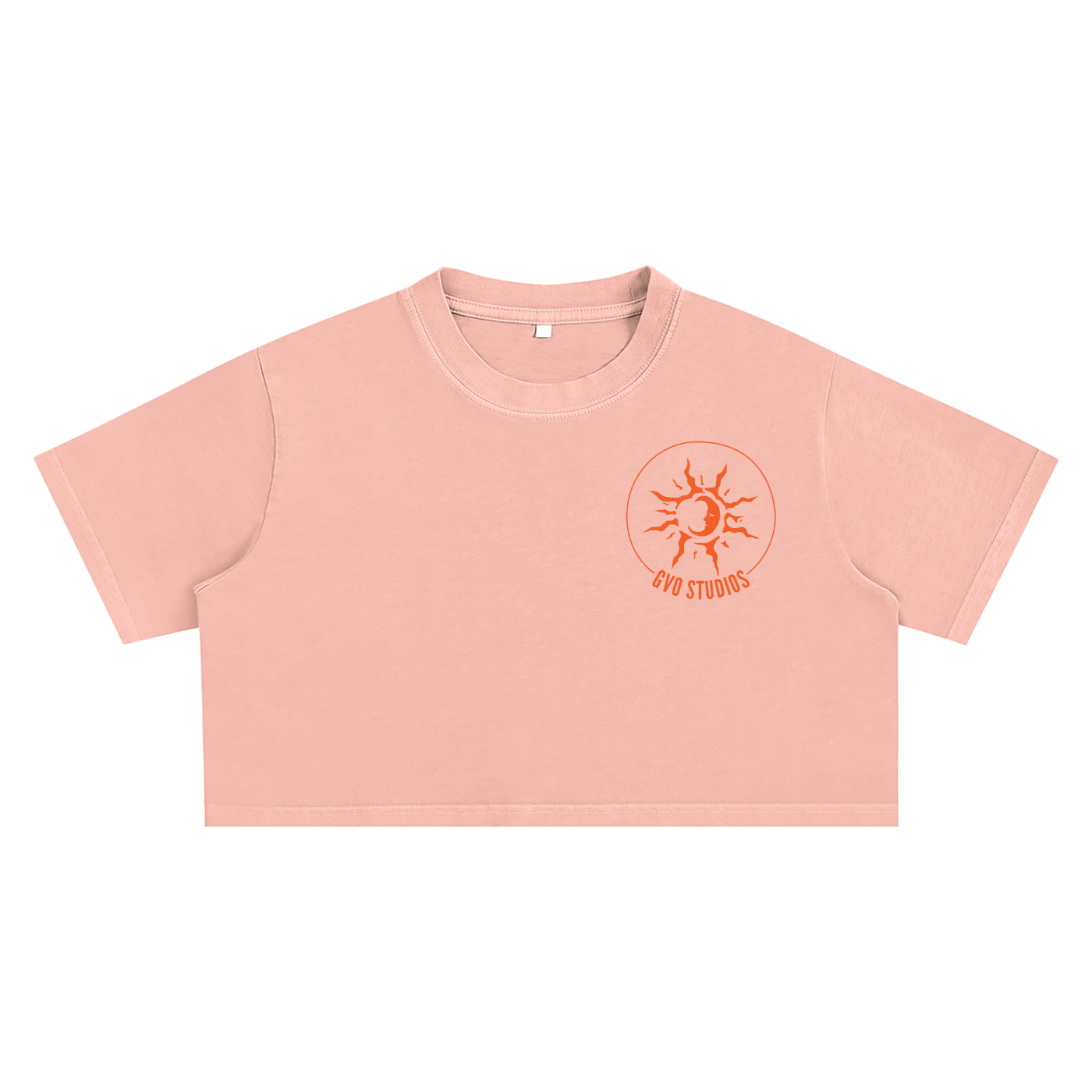 Snow Washed Crop Top